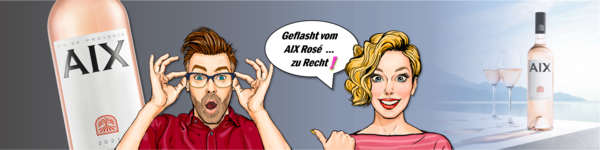 Geflasht vom AIX Rosé